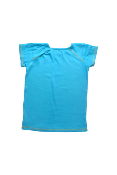 A Blue Short Sleeve T Shirts from La Queue du Chat in size 8Y for girl. (Back View)