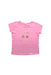 A Pink Short Sleeve T Shirts from Bonpoint in size 10Y for girl. (Front View)