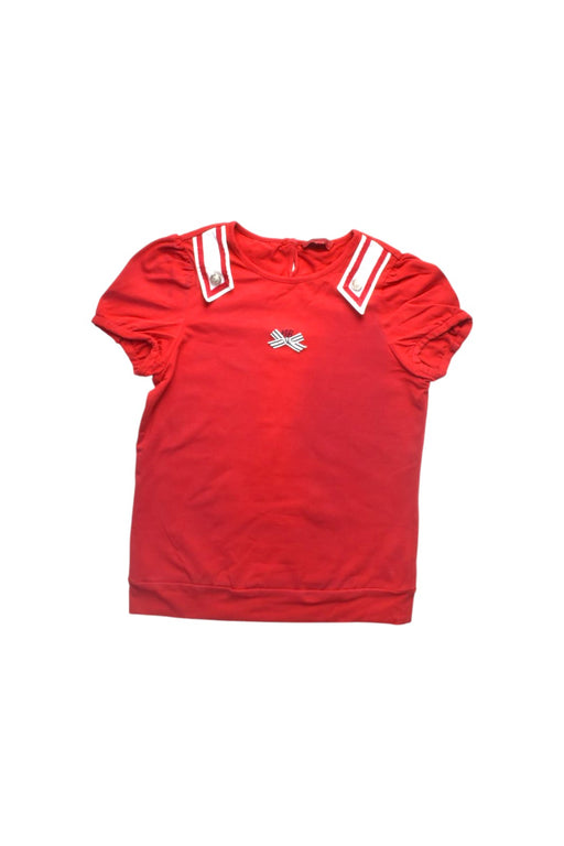 A Red Short Sleeve Tops from Nicholas & Bears in size 12Y for girl. (Front View)