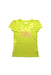 A Green Short Sleeve T Shirts from Juicy Couture in size 12Y for girl. (Front View)