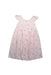 A Pink Sleeveless Dresses from Bonpoint in size 10Y for girl. (Front View)