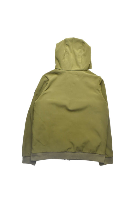 A Green Hooded Sweatshirts from Bonpoint in size 12Y for boy. (Back View)