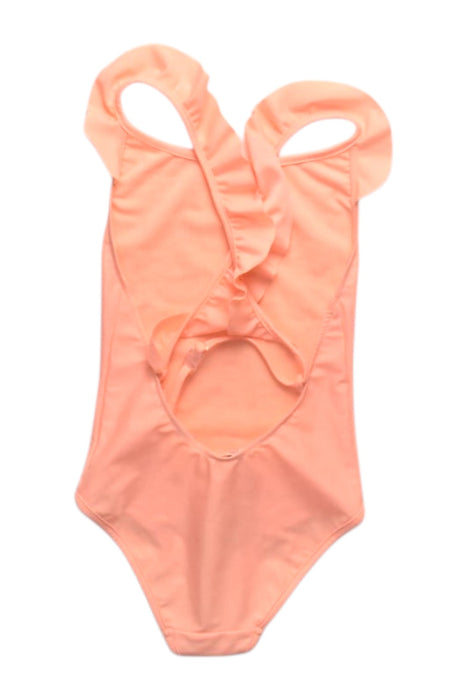 A Peach Swimsuits from Bonpoint in size 6T for girl. (Back View)