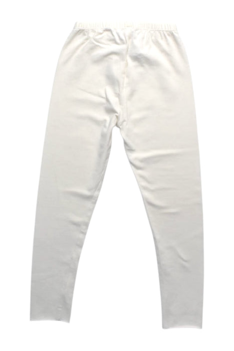 A White Leggings from Bonpoint in size 6T for girl. (Back View)
