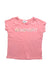 A Pink Short Sleeve T Shirts from Bonpoint in size 6T for girl. (Front View)