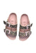 A Multicolour Sandals from Birkenstock in size 4T for girl. (Back View)