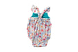A Multicolour Sleeveless Rompers from Posh Peanut in size 3-6M for girl. (Back View)
