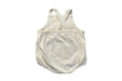 A Ivory Sleeveless Rompers from Seed in size 3-6M for boy. (Back View)