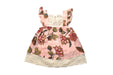 A Pink Sleeveless Dresses from Lil' Lemons in size 0-3M for girl. (Front View)