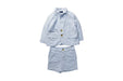 A Blue Shorts Sets from Janie & Jack in size 6-12M for boy. (Front View)
