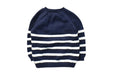 A Navy Knit Sweaters from Petit Bateau in size 3-6M for boy. (Back View)