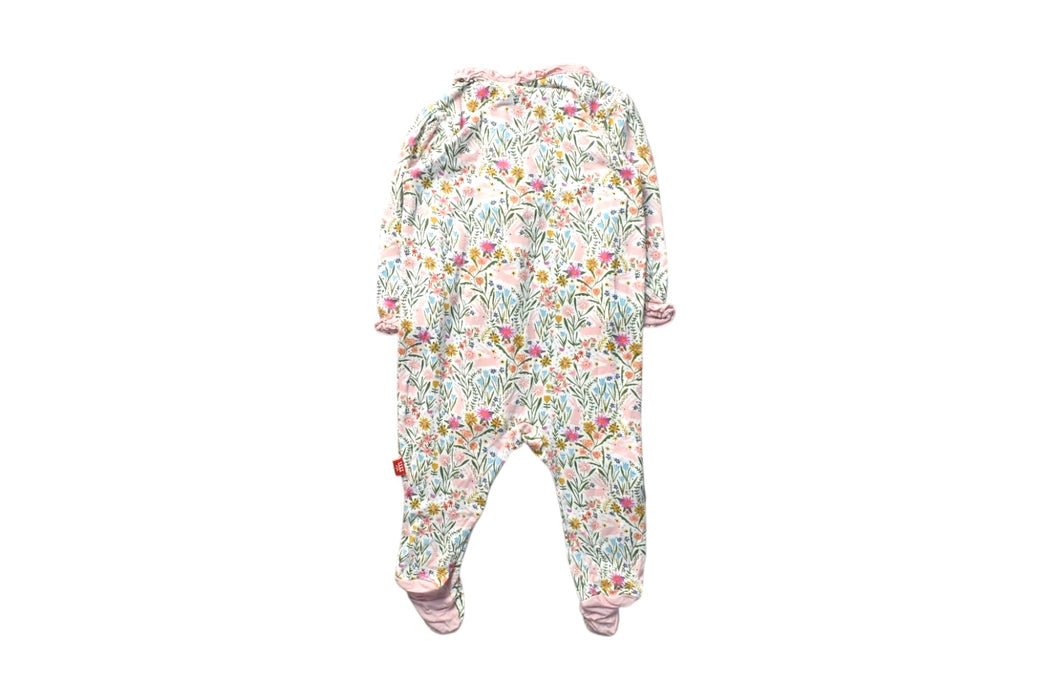 A Multicolour Onesies from Magnetic Me in size 0-3M for girl. (Back View)