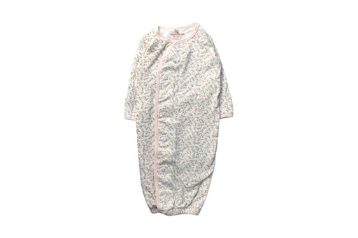 A White Nightgowns from Magnetic Me in size 0-3M for girl. (Front View)