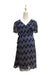 A Blue Short Sleeve Dresses from Mayarya in size Maternity-XS for maternity. (Front View)