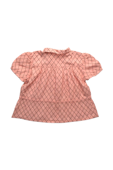 A Pink Short Sleeve Shirts from Morley in size 6T for girl. (Back View)