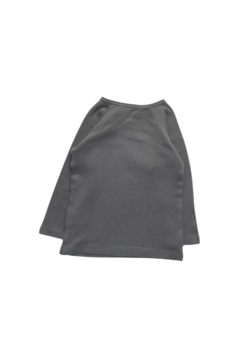 A Grey Long Sleeve T Shirts from Bonpoint in size 3-6M for girl. (Back View)