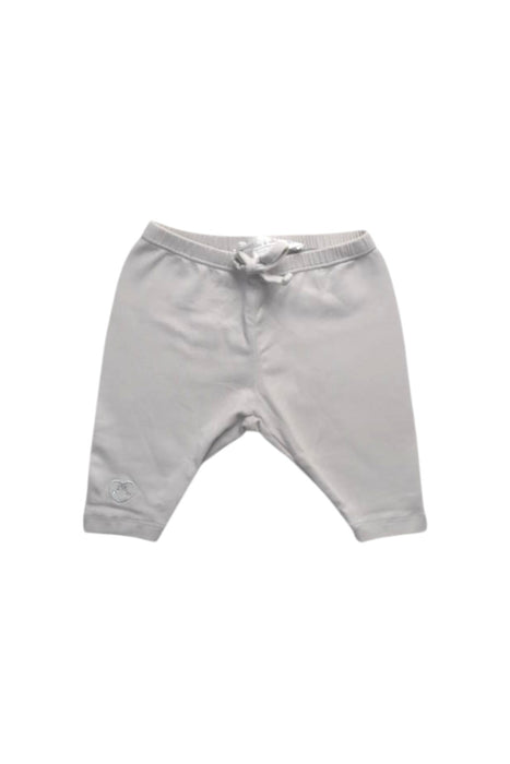 A White Casual Pants from Chateau de Sable in size 3-6M for girl. (Front View)