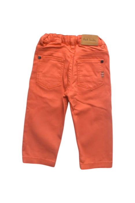 A Orange Casual Pants from Paul Smith in size 6-12M for boy. (Back View)