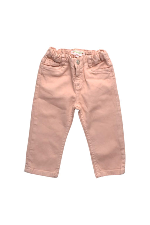 A Pink Casual Pants from Bonpoint in size 12-18M for girl. (Front View)
