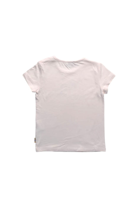 A Pink Short Sleeve T Shirts from Paul Smith in size 3T for girl. (Back View)