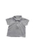 A Grey Short Sleeve Polos from United Colors Of Benetton in size 3-6M for boy. (Front View)