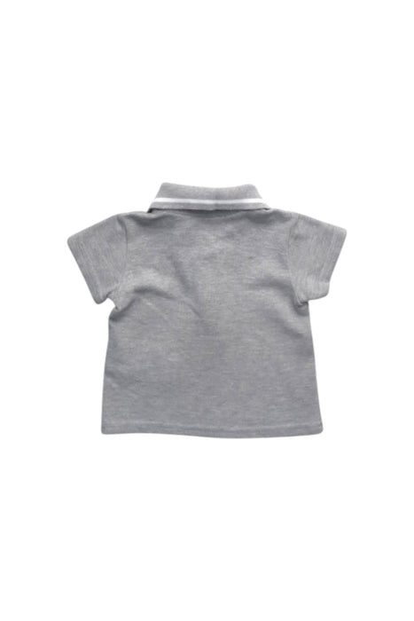 A Grey Short Sleeve Polos from United Colors Of Benetton in size 3-6M for boy. (Back View)