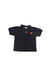 A Black Short Sleeve Polos from Commes des Garçons in size 4T for girl. (Front View)
