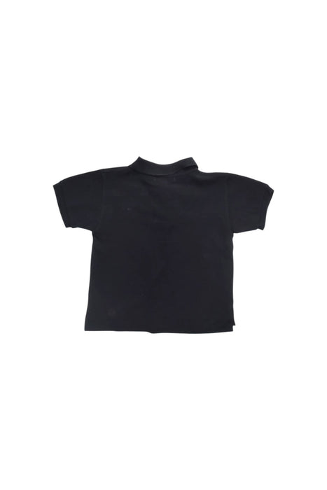 A Black Short Sleeve Polos from Commes des Garçons in size 4T for girl. (Back View)