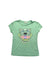 A Green Short Sleeve T Shirts from Kenzo in size 8Y for girl. (Front View)