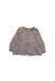 A Grey Long Sleeve Tops from Bonpoint in size 6-12M for girl. (Front View)