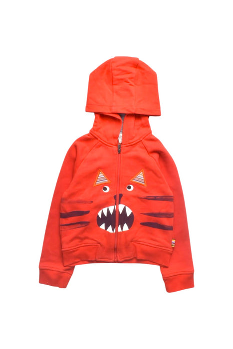 A Red Hooded Sweatshirts from Paul Smith in size 3T for boy. (Front View)