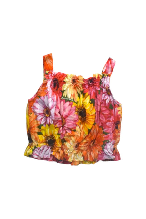 A Multicolour Sleeveless Tops from Dolce & Gabbana in size 6T for girl. (Back View)