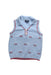 A Blue Sleeveless Polos from Nicholas & Bears in size 3T for boy. (Front View)