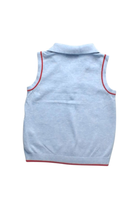 A Blue Sleeveless Polos from Nicholas & Bears in size 3T for boy. (Back View)