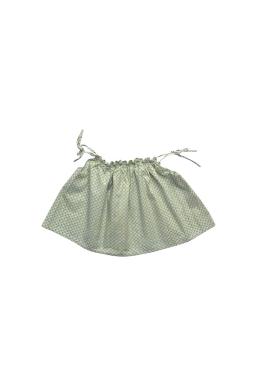 A Green Sleeveless Tops from Caramel Baby & Child in size 6-12M for girl. (Front View)