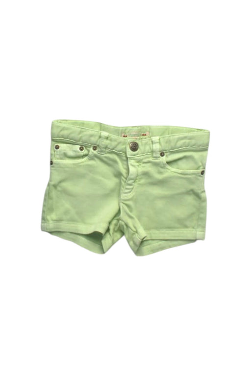 A Green Shorts from Bonpoint in size 4T for girl. (Front View)