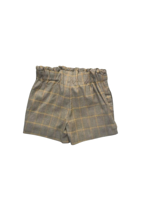 A Grey Shorts from Poney Enfants in size 4T for girl. (Back View)