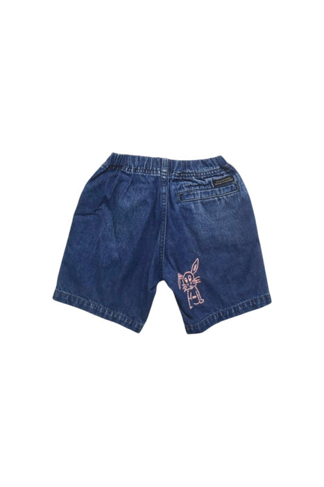 A Blue Shorts from Denim Dungaree in size 5T for boy. (Back View)