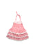 A Pink Sleeveless Dresses from Nicholas & Bears in size 2T for girl. (Back View)