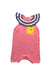 A Pink Sleeveless Rompers from The Bonnie Mob in size 3-6M for girl. (Front View)