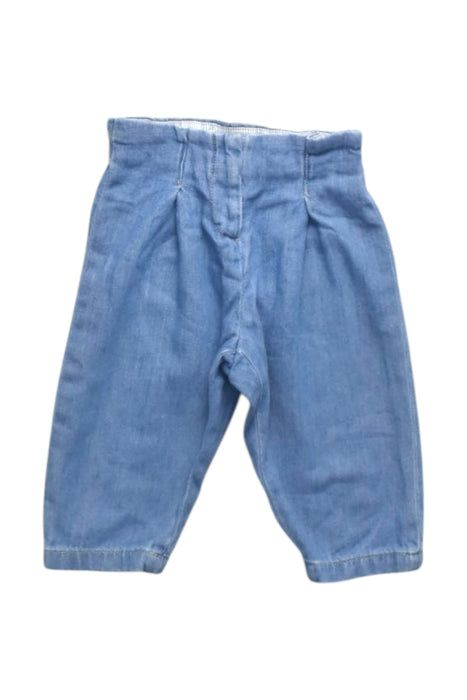 A Blue Casual Pants from Bonpoint in size 6-12M for girl. (Front View)