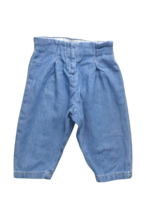 A Blue Casual Pants from Bonpoint in size 6-12M for girl. (Front View)