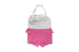 A Pink Sleeveless Rompers from Janie & Jack in size 3-6M for girl. (Back View)