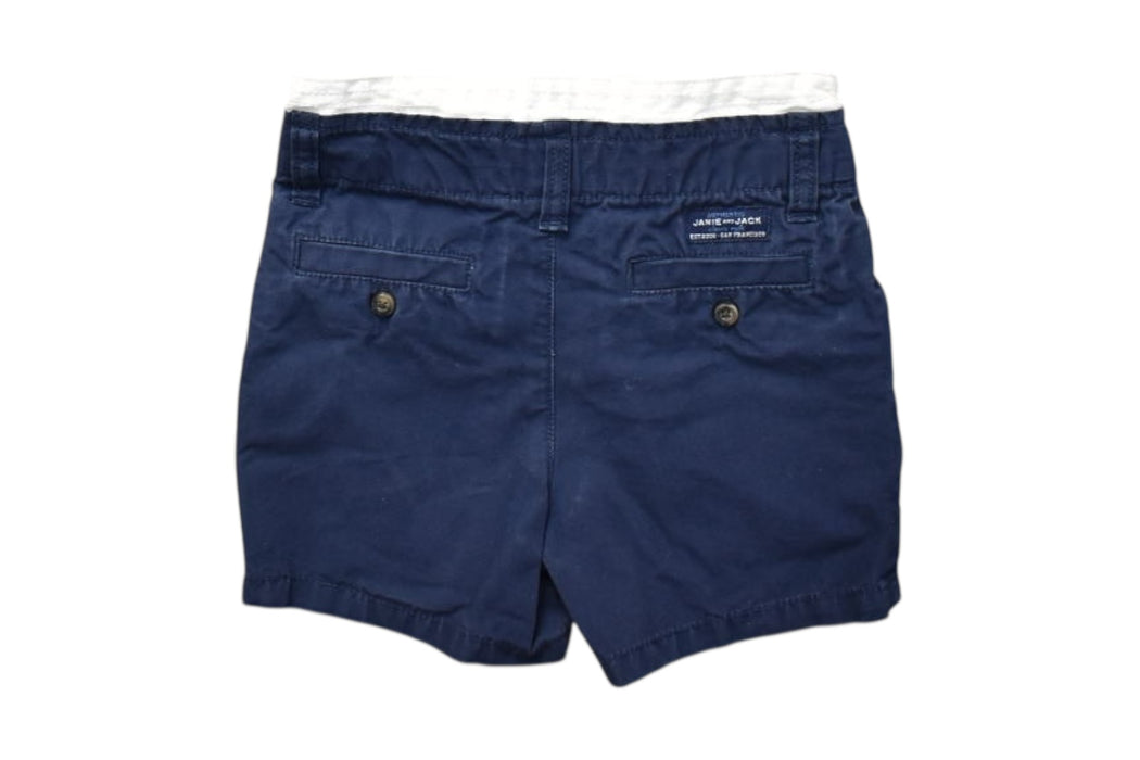 A Navy Shorts from Janie & Jack in size 18-24M for boy. (Back View)