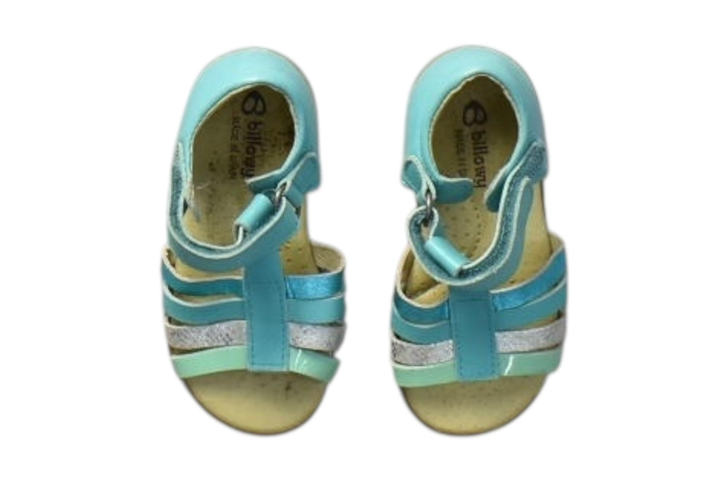 A Multicolour Sandals from Billowy in size 12-18M for girl. (Back View)