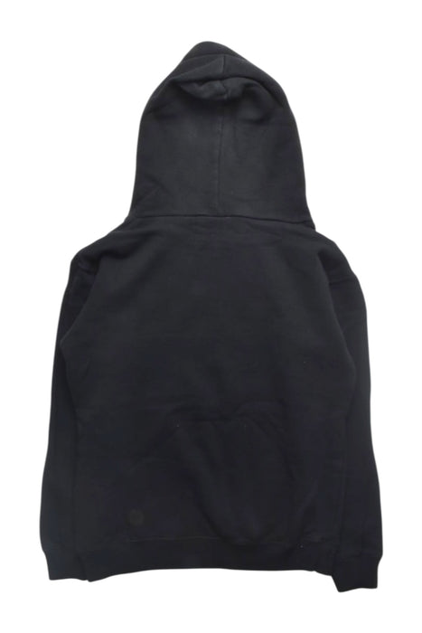 A Black Hooded Sweatshirts from Converse in size 8Y for boy. (Back View)