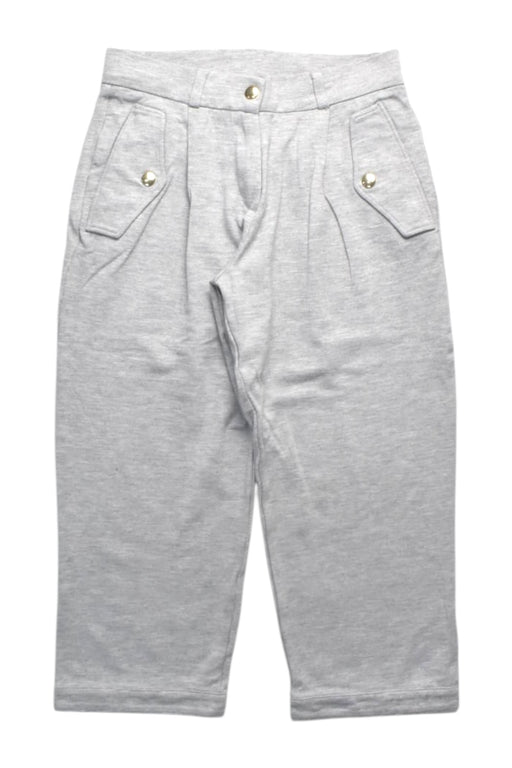 A Grey Casual Pants from Simonetta in size 10Y for girl. (Front View)