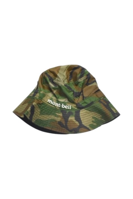 A Green Sun Hats from Mont-bell in size 11Y for boy. (Front View)