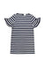 A Navy Short Sleeve Dresses from Crewcuts in size 5T for girl. (Front View)