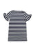 A Navy Short Sleeve Dresses from Crewcuts in size 5T for girl. (Back View)